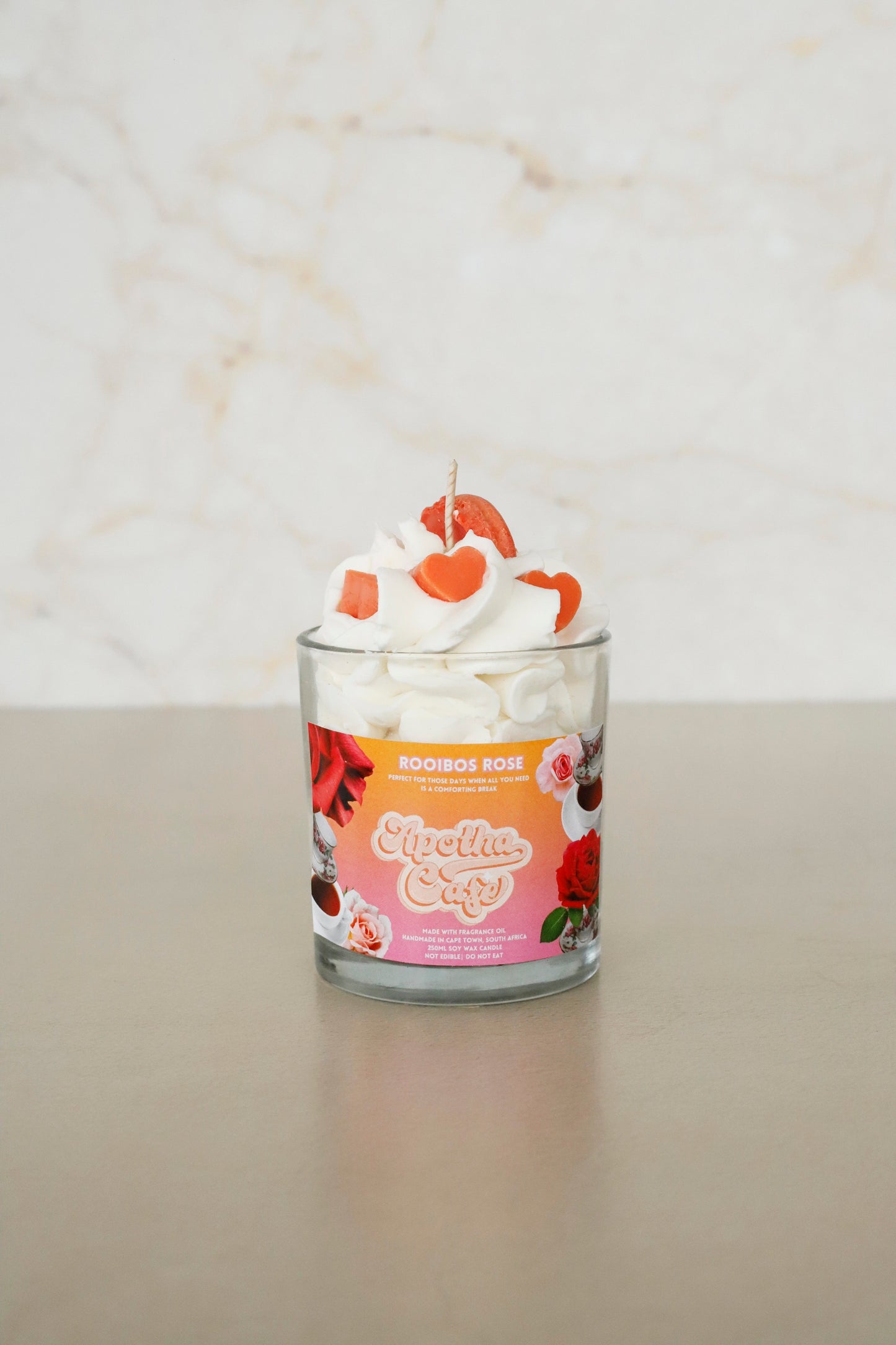 Rooibos Rose Soy Candle