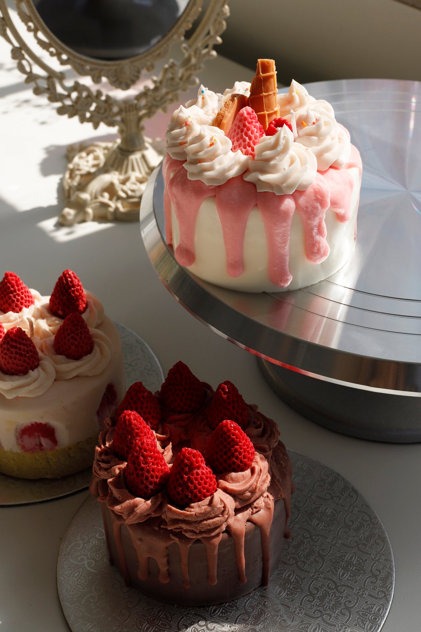 Bento Cake Candle - Strawberry Shortcake